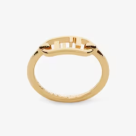 FENDI O'LOCK GOLD RING
