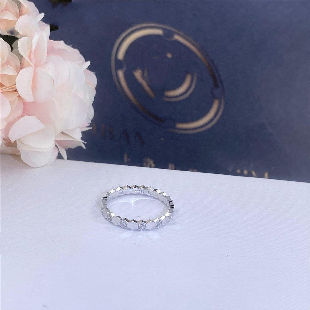 CHAUMET BEE LOVE RING SILVER DIAMOND