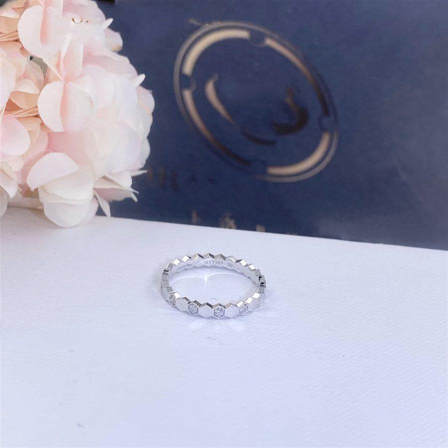 CHAUMET BEE LOVE RING SILVER DIAMOND