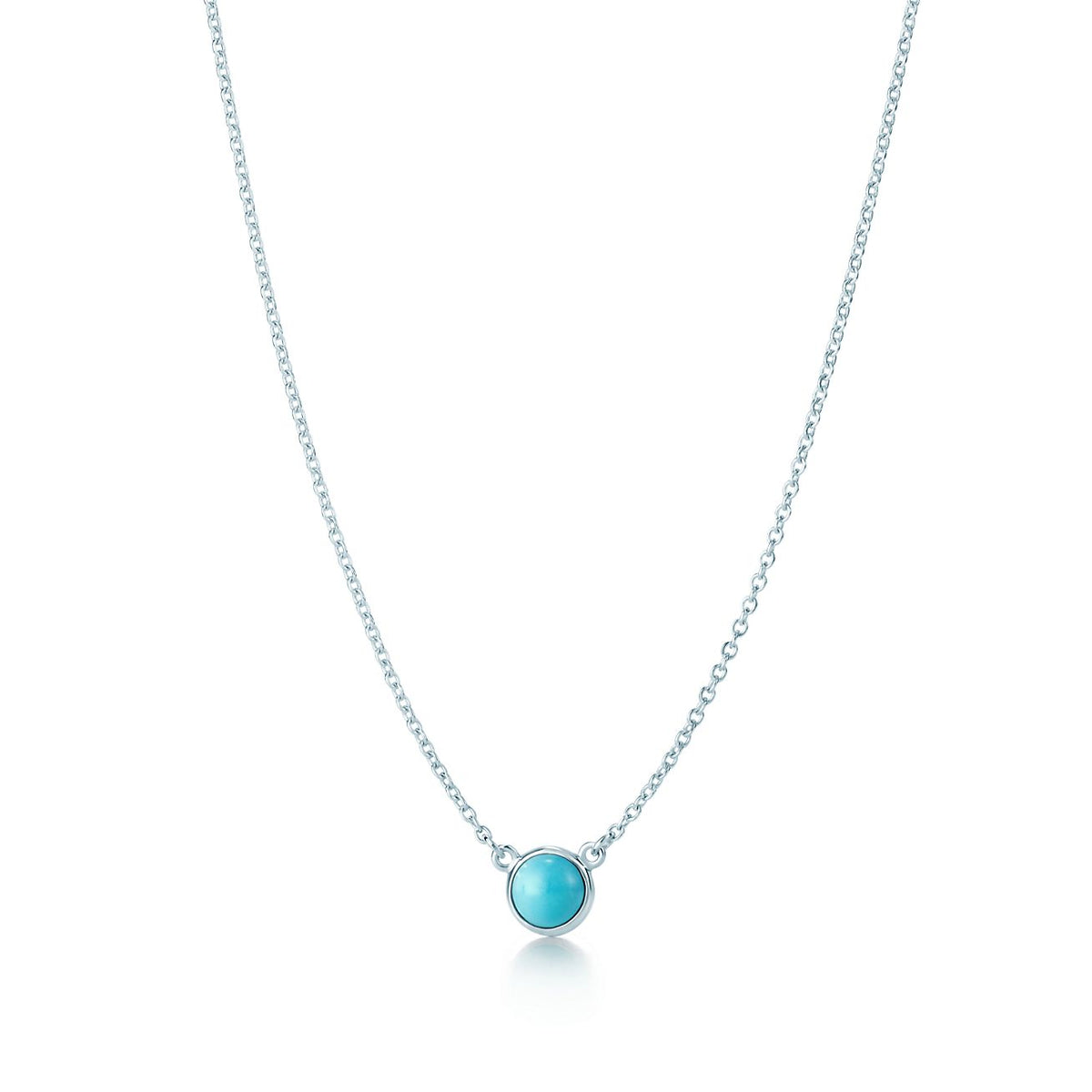 TIFFANY YARD TURQUOISE NECKLACE SILVER